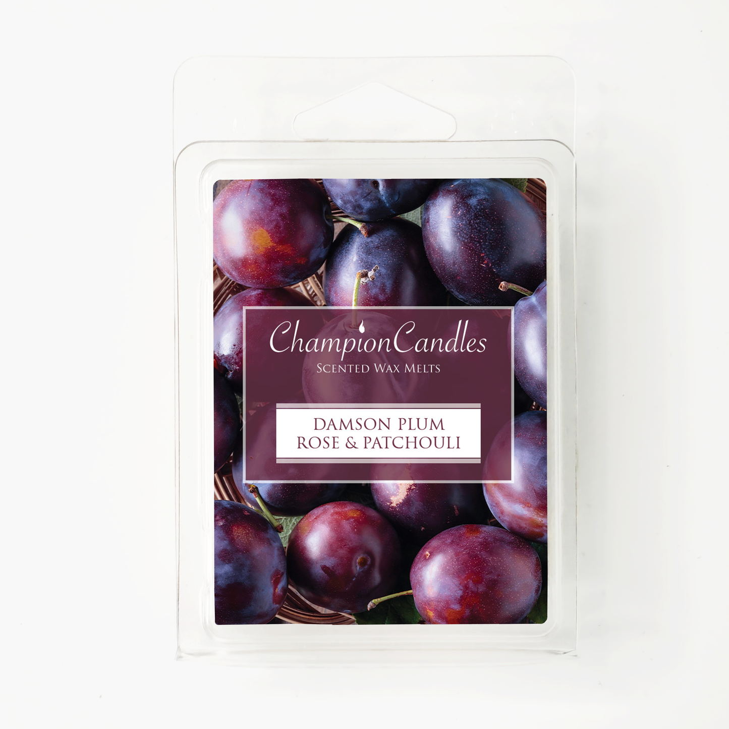 Damson Plum Rose & Patchouli Wax Melts
