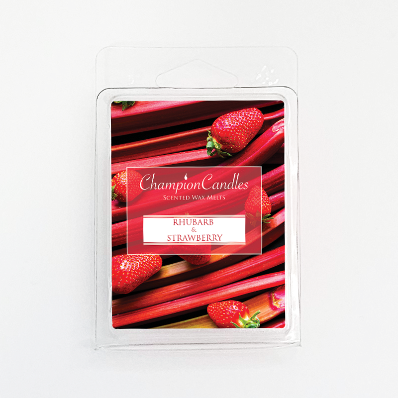 Rhubarb and Strawberry Wax Melts
